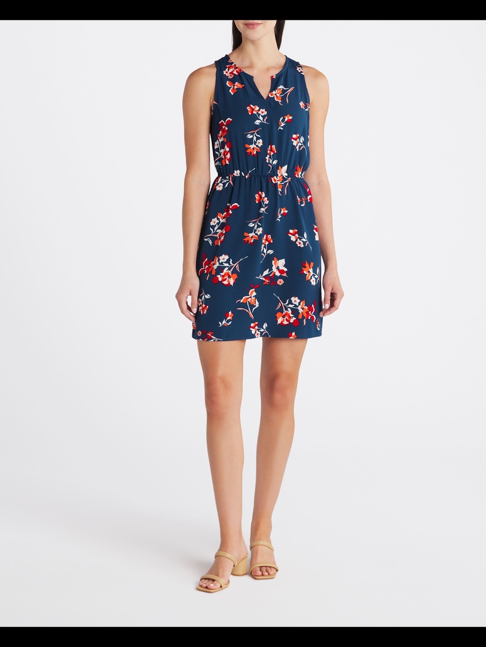 41 Hawthorn Trisha Split Neck Dress